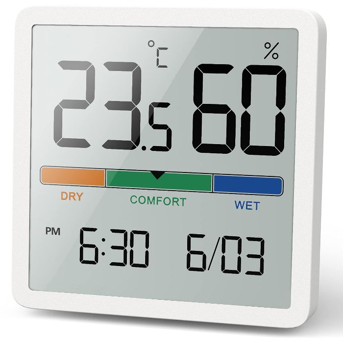 Accurate Sauna temperatura umidità Gauge 2-in 1 Igrometro 